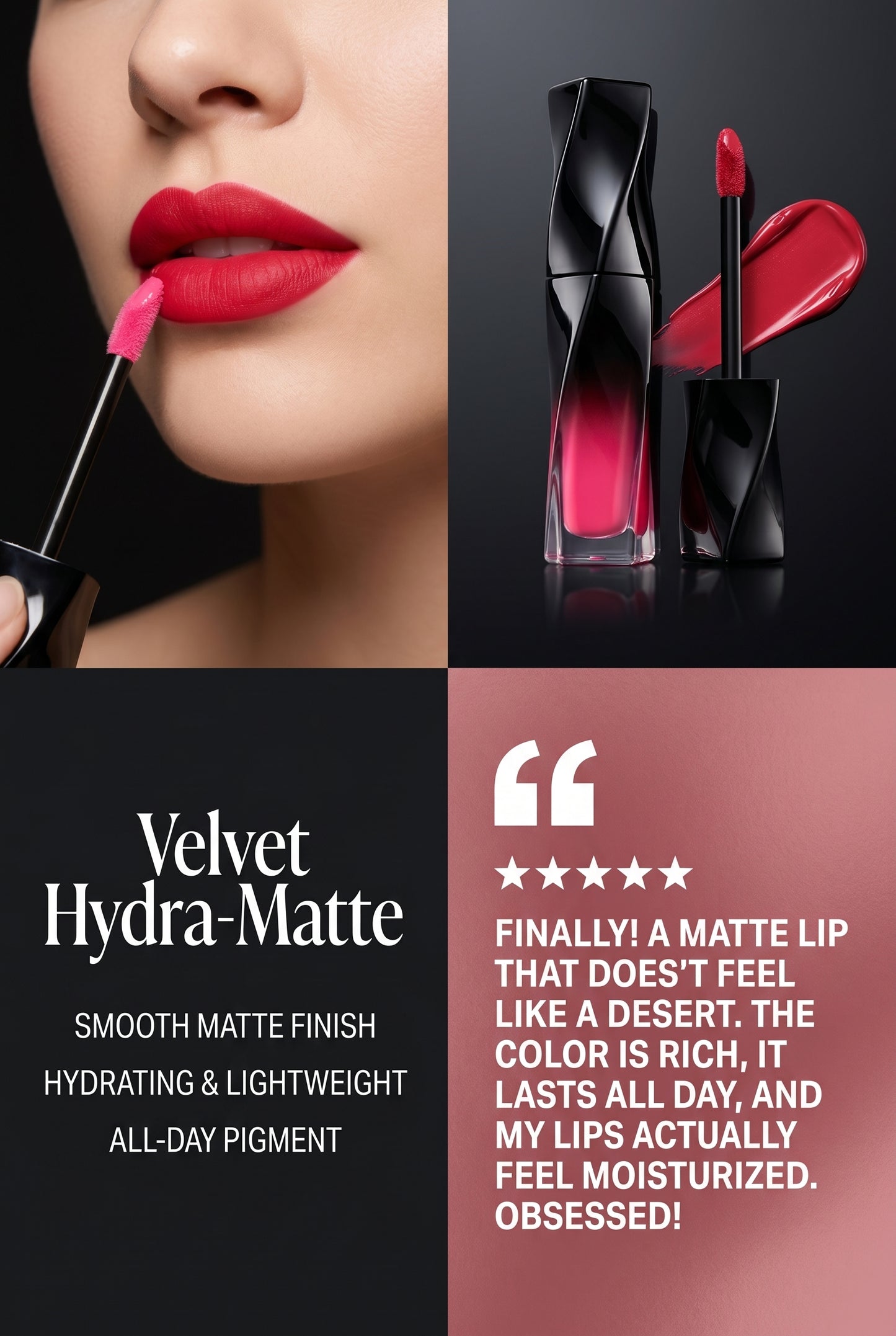 VELÉRA Premium Matte Lip Balm